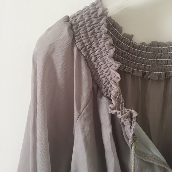 Billow Sleeve Dress - Picture 3 of 7